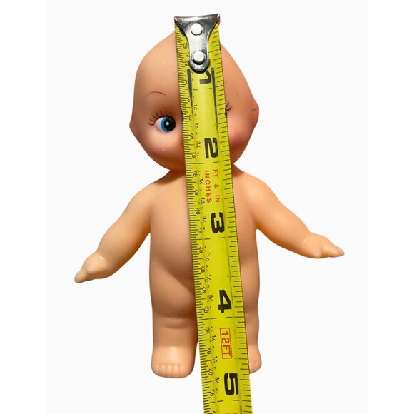 Kewpie Soft Rubber Doll Figurine With Blue Eyes and Jointed Arms 5.25 inches - Picture 2 of 10